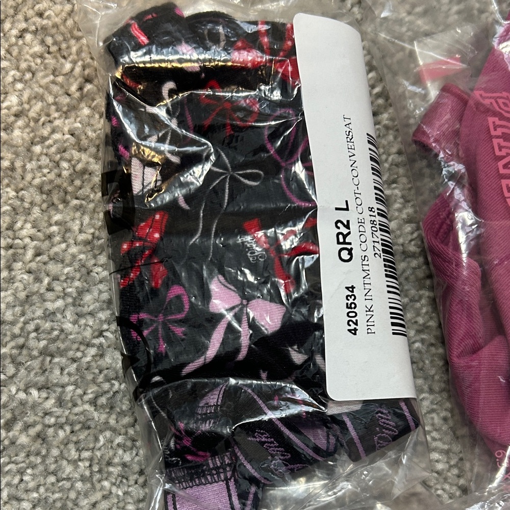 PINK Victoria's Secret Panties Set - Pink & Black - Picture 4 of 7